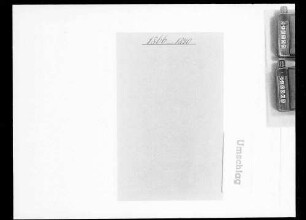 Stellen und Personal (1866-1870)