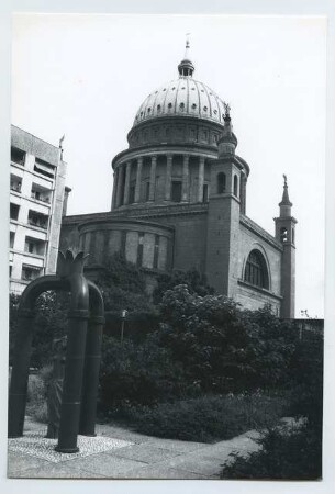 Sankt Nikolaikirche, Potsdam: Außenansicht, Apsis und Kuppel