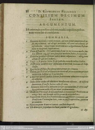 Consilium Decimum Sextum