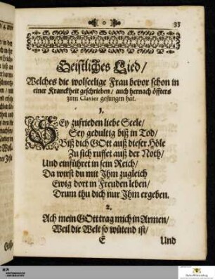 Geistliches Lied
