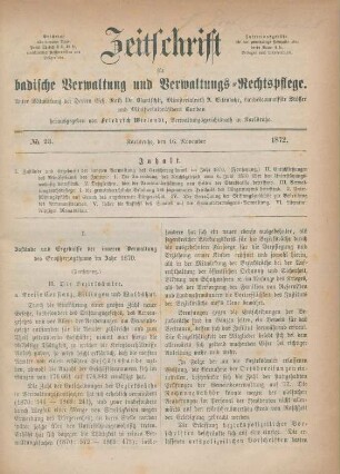 No. 23 - 26 = November - December