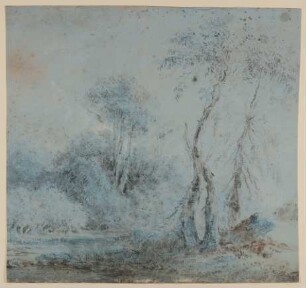 Baumlandschaft [aus Mappe III aus dem Sommerhoff-Nachlass]