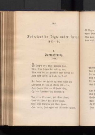 Fædrelandske Digte under Krigen 1863-64.