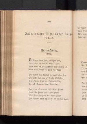 Fædrelandske Digte under Krigen 1863-64.