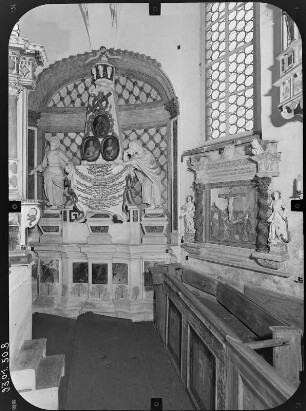 Jänkendorf-Ullersdorf (Waldhufen-Ullersdorf). Georgskirche (17. Jh., Anbau 1720). Inneres