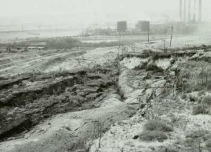 Braunkohle, Tagebau Hirschfelde (Kopalnia Turoszów), Gebiet des 3. Erdrutsches 1941