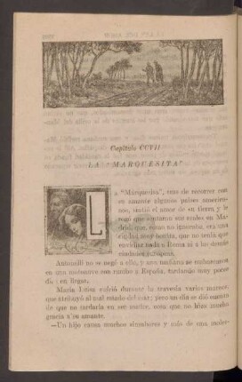 Capítulo CCVII - La "Marquesita"