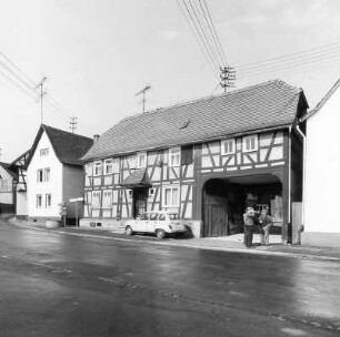 Fachwerkwohnhaus; Ranstadt, Kirchbergstraße 2