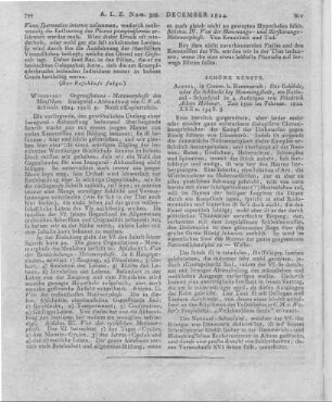 Schmidt, C. F. A.: Organisations-Metamorphose des Menschen. Inaugural-Abhandlung. Würzburg: [Becker] 1824