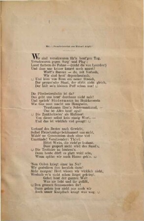 Tafel-Lied zum 6. November 1875 : Verein Breslauer Presse