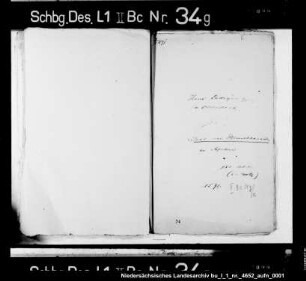 Schuldforderung des Hans Ladeging an Jost von Münchhausen