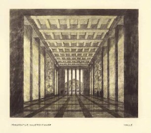Städtebaulicher Ausbau Karlsruhe. Ettlinger Straße - Via Triumphalis