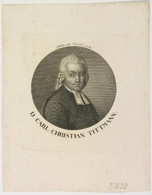 Bildnis des Carl Christian Tittmann