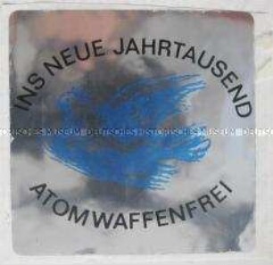 Aufkleber der "offiziellen" Friedensbewegung der DDR