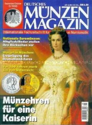 "Münzen Magazin", Internationale Fachzeitschrift für neue Numismatik (Zeitungskiosk 1998)