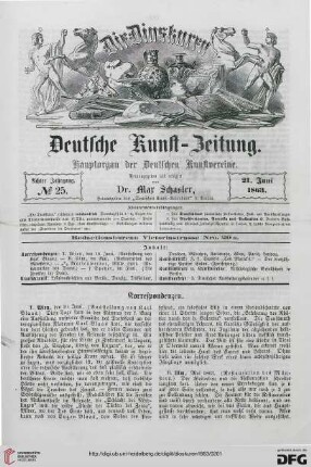 Nr. 25 (21. Juni 1863)