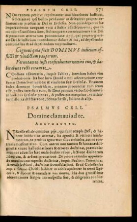 Psalmus CXLI. - Psalmus CL.