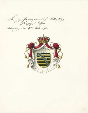 Moritz, Prinz von Sachsen-Altenburg, Herzog zu Sachsen