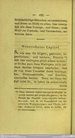 Neunzehntes Capitel
