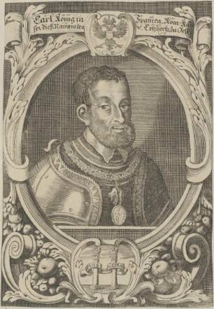 Bildnis von Carl V., Kaiser des Römisch-Deutschen Reiches