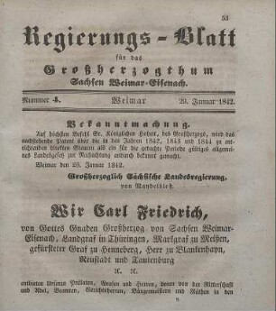 Nr. 4 : 29. Januar 1842