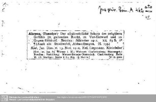 Jus privatum Germaniae A 0462.ato