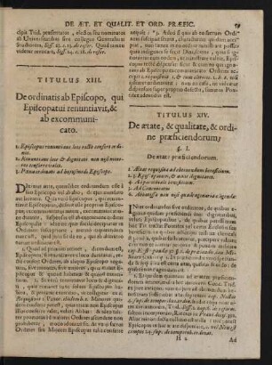 Titulus XIII.