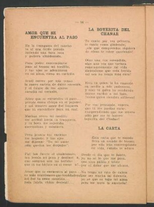 Amor que se encuentra al paso