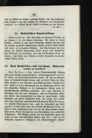 Katholisches Schuljubiläum