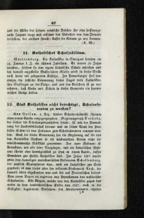 Katholisches Schuljubiläum