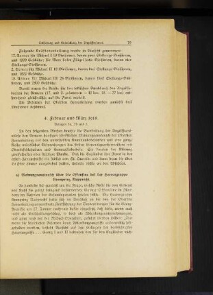 4. Februar und März 1918.