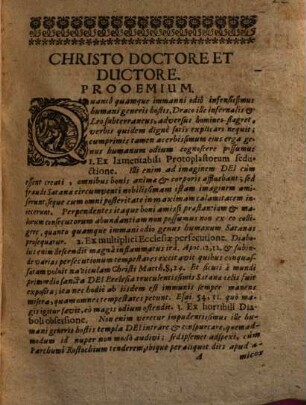 Summi theologi D. Joh. Georgii Dorschei Dissertatio De horrenda & miserabili Satanae Obsessione, Ejusdemqve ex obsessis expulsione : multorum votis expetita, iuventutis studiosae commodo iterum prodit