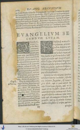 EVANGELIUM SECUNDUM LUCAM
