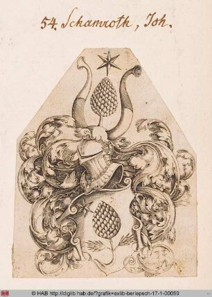 Wappen des Johannes Schamroth