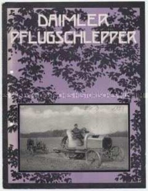 Schlepper der Firma Daimler-Motoren-Gesellschaft