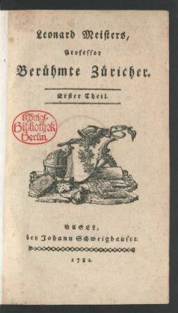 Th. 1: Berühmte Züricher
