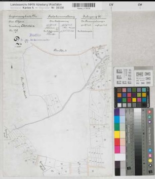Ottenstein (Ahaus), Teilung Ottenstein, Katasterauszug Flur 2