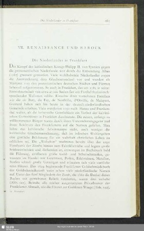 VII. Renaissance Und Barock