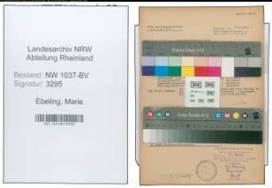 Entnazifizierung Marie Ebeling , geb. 20.03.1903 ()