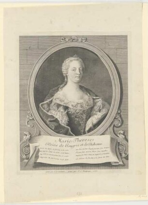 Bildnis der Maria Theresia von Österreich