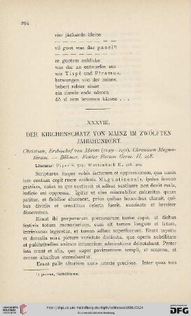 XXXVIII. Der Kirchenschatz von Mainz im zwölften Jahrhundert