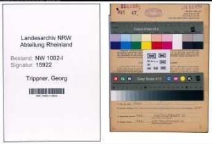 Entnazifizierung Georg Trippner, geb. 16.09.1902 (Monteur)