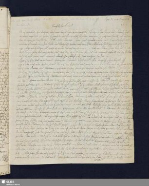 Bl. 103-104. SvC, Julius an Quandt, Johann Gottlob