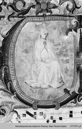 Antiphonar? : Initiale mit betender Maria