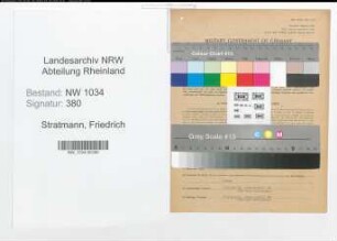 Entnazifizierung Friedrich Stratmann , geb. 00.00.0000 (Kapitaenleutnant)