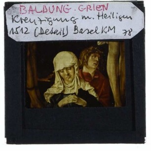 Baldung Grien, Kreuzigung mit Heiligen