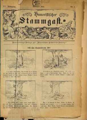 Humoristischer Stammgast. 1894 = Jg. 15
