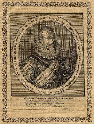 Bildnis von Christian IV. (1577-1648), König von Dänemark