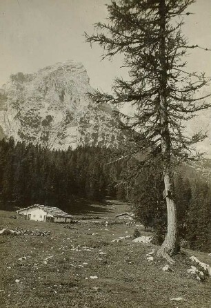 Berchtesgadener Land. Kleiner Watzmann, von der Kührointalm gesehen