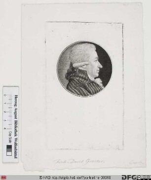 Bildnis Friedrich David Graeter